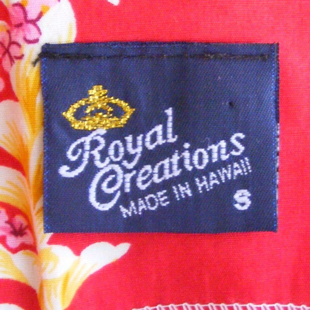 ROYAL CREATIONS Maxi Dress, S, Red, Floral, Ruffled Asymmetrical Hem, Sleeveless - Picture 9 of 10